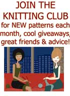 Join the knitting pattern club