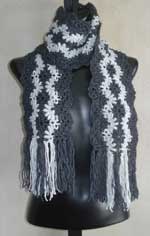 Free Crochet Pattern 20244 One-skein beginner scarf : Lion